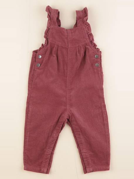 Salopette - 12 mois Rouge 1 - vertbaudet enfant 