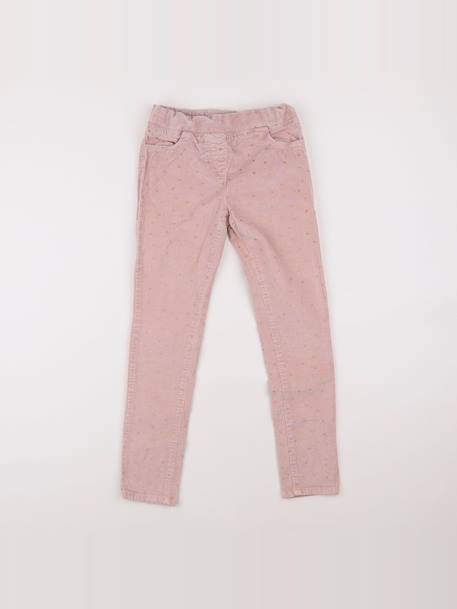 Pantalon - 9 ans Rose, or 1 - vertbaudet enfant 