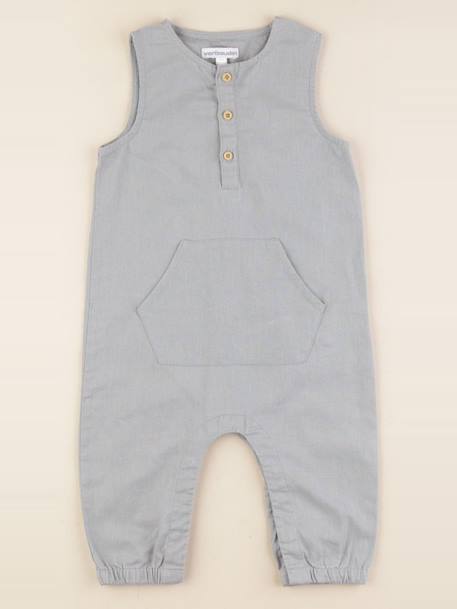Combinaison - 12 mois Gris 1 - vertbaudet enfant 