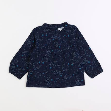 Blouse - 12 mois Bleu 1 - vertbaudet enfant 