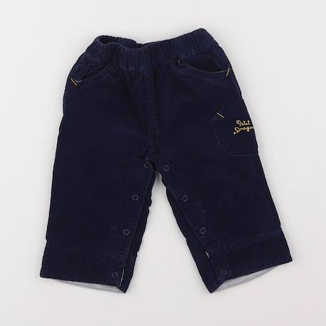 Pantalon - 6 mois Bleu 1 - vertbaudet enfant 