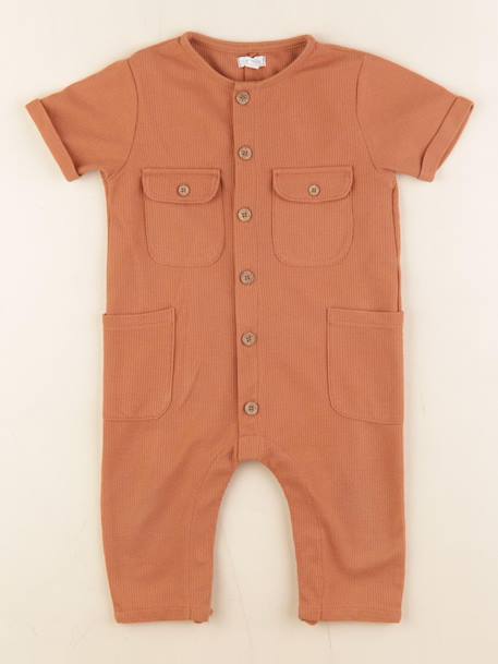 Combinaison - 12 mois Marron 1 - vertbaudet enfant 