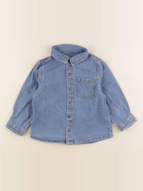 Chemise - 24 mois Bleu 1 - vertbaudet enfant 