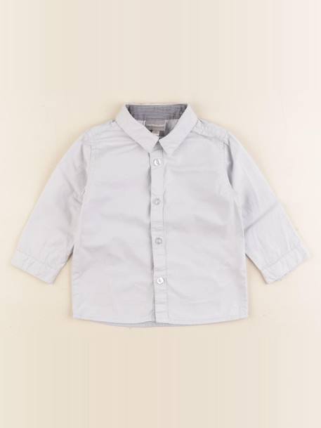 Chemise - 12 mois Bleu 1 - vertbaudet enfant 