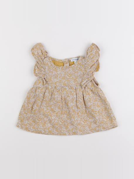 Blouse - 6 mois Jaune 1 - vertbaudet enfant 