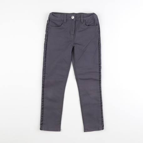 Jean - 6 ans Gris 1 - vertbaudet enfant 