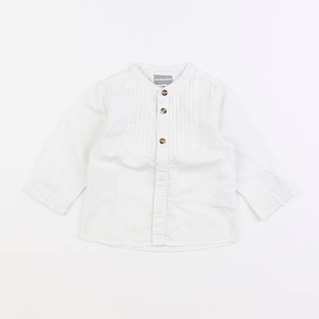 Blouse - 9 mois Blanc 1 - vertbaudet enfant 