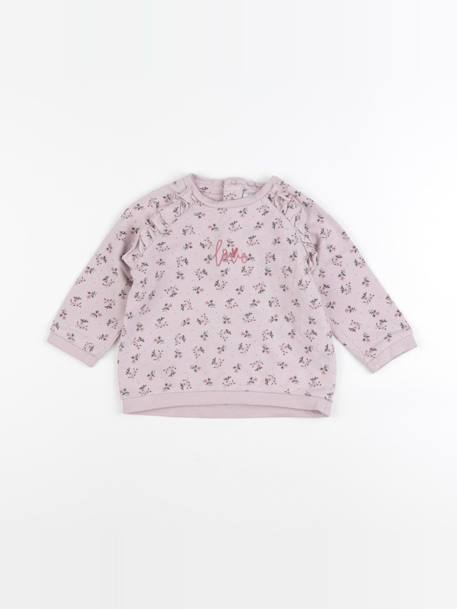 Sweat - 9 mois Rose 1 - vertbaudet enfant 