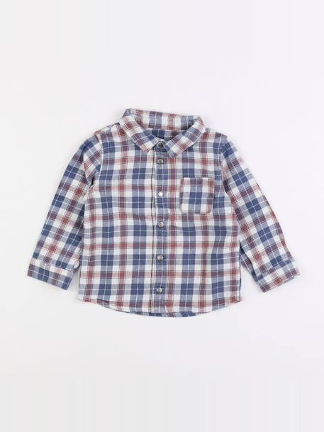 Chemise - 18 mois Bleu 1 - vertbaudet enfant 