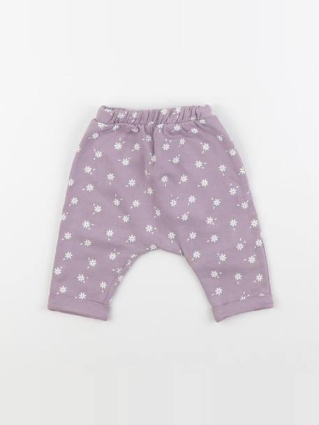 Sarouel - 3 mois Violet 1 - vertbaudet enfant 
