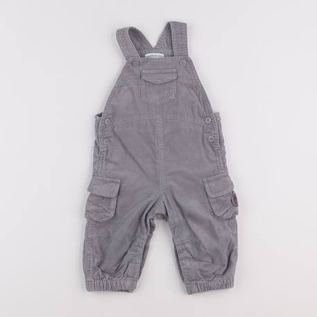 Salopette - 6 mois Gris 1 - vertbaudet enfant 