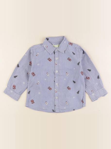 Chemise - 2 ans Bleu 1 - vertbaudet enfant 