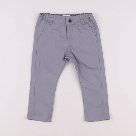 Pantalon - 9 mois Gris 1 - vertbaudet enfant 