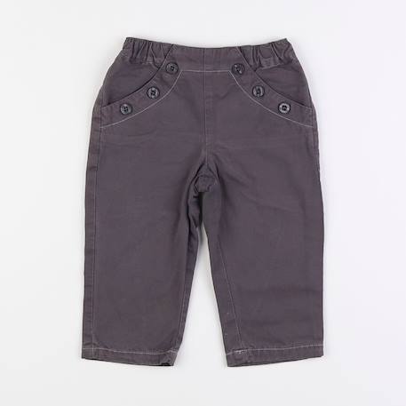 Pantalon - 18 mois Gris 1 - vertbaudet enfant 