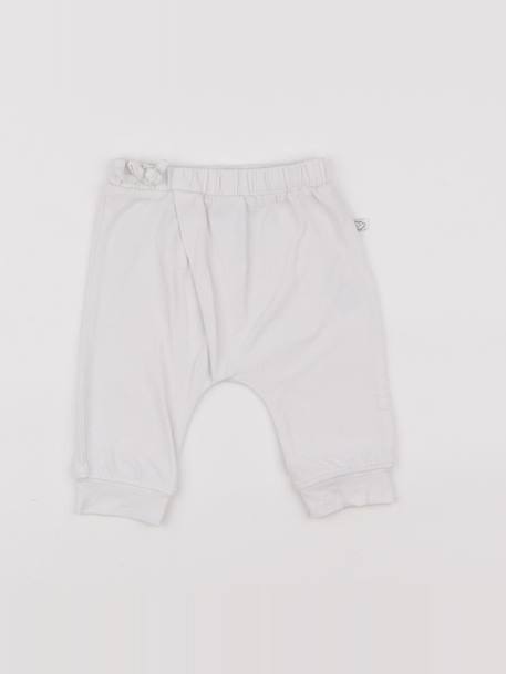 Sarouel - 6 mois Blanc 1 - vertbaudet enfant 