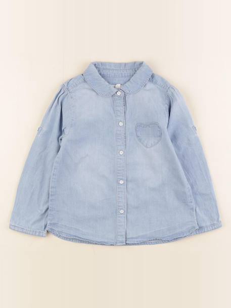 Blouse - 36 mois Bleu 1 - vertbaudet enfant 