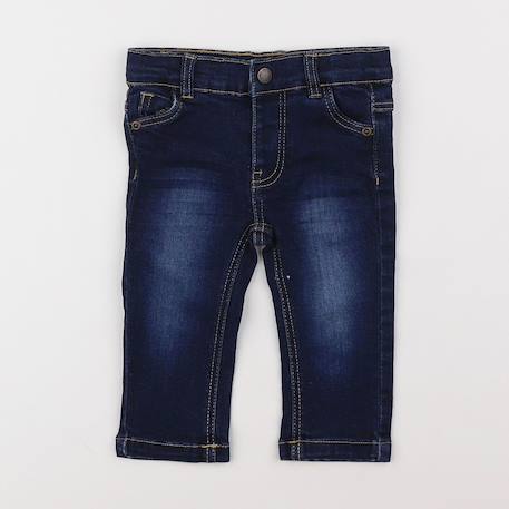 Jean - 6 mois Bleu 1 - vertbaudet enfant 