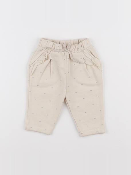 Pantalon - 3 mois Beige 1 - vertbaudet enfant 