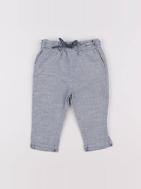 Pantalon - 12 mois Bleu 1 - vertbaudet enfant 