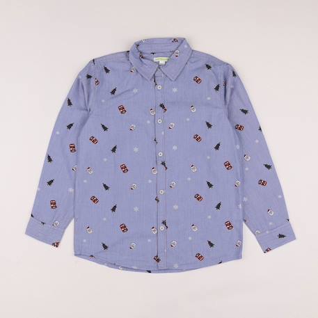 Chemise - 10 ans Bleu 1 - vertbaudet enfant 