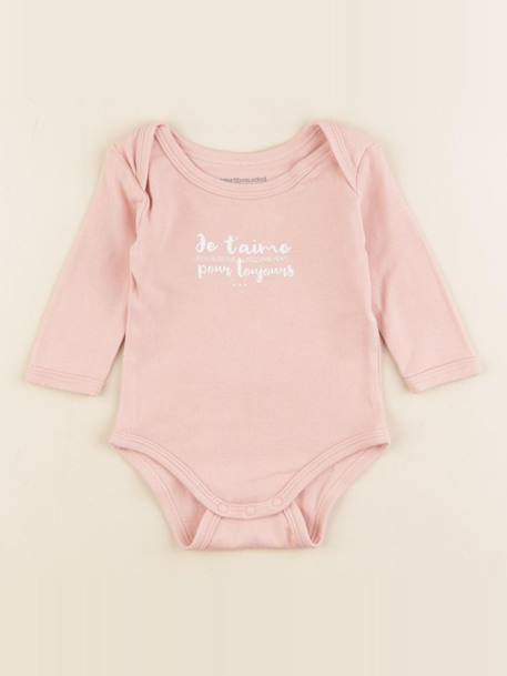 Body - 3 mois Rose 1 - vertbaudet enfant 