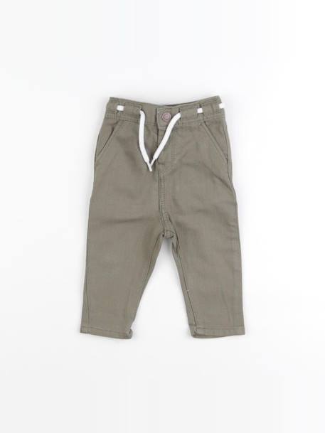 Pantalon - 3 mois Vert 1 - vertbaudet enfant 