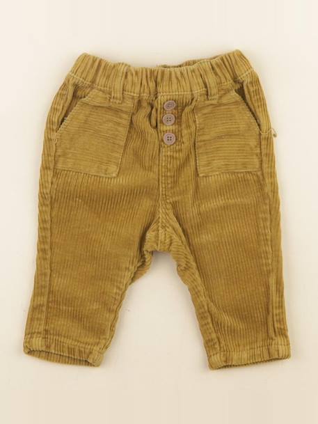 Pantalon - 3 mois Jaune 1 - vertbaudet enfant 