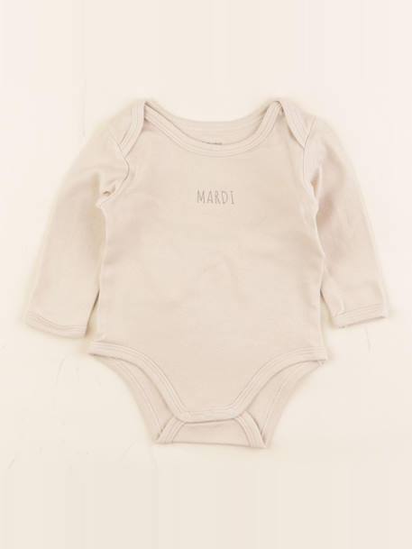 Body - 6 mois Beige 1 - vertbaudet enfant 