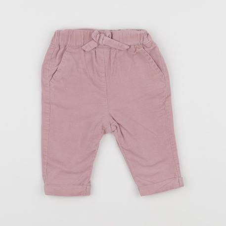 Pantalon - 3 mois Rose 1 - vertbaudet enfant 