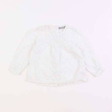 Blouse - 18 mois Blanc 1 - vertbaudet enfant 