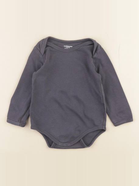 Body - 24 mois Gris 1 - vertbaudet enfant 