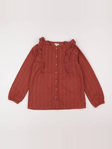 Blouse - 12 ans Rose 1 - vertbaudet enfant 