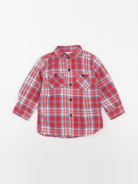 Chemise - 2 ans Rouge 1 - vertbaudet enfant 