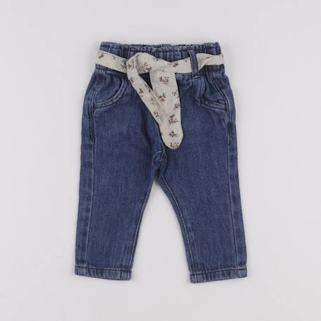 Jean - 6 mois Bleu 1 - vertbaudet enfant 