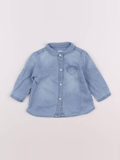 Chemise - 6 mois Bleu 1 - vertbaudet enfant 