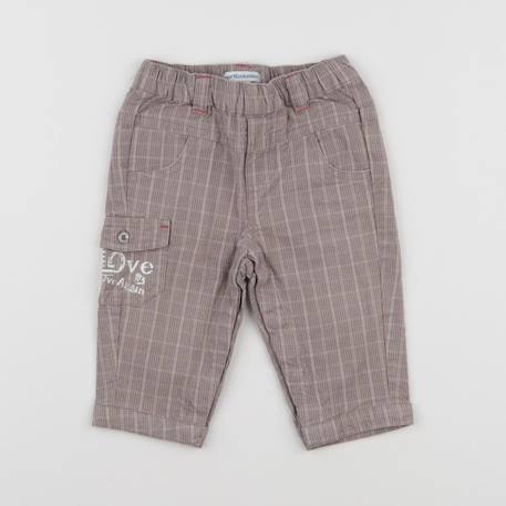 Pantalon - 9 mois Marron 1 - vertbaudet enfant 