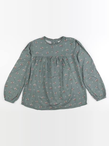 Blouse - 10 ans Vert 1 - vertbaudet enfant 