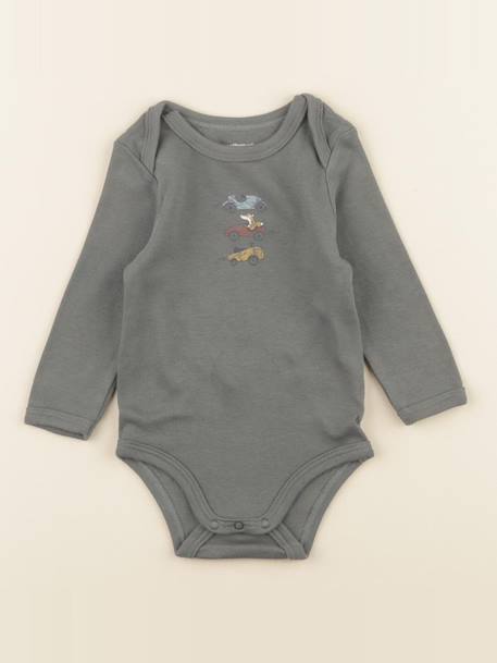 Body - 6 mois Vert 1 - vertbaudet enfant 