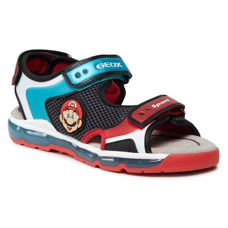 Sandales cuir, synthétique mario Multicolore 5 - vertbaudet enfant 