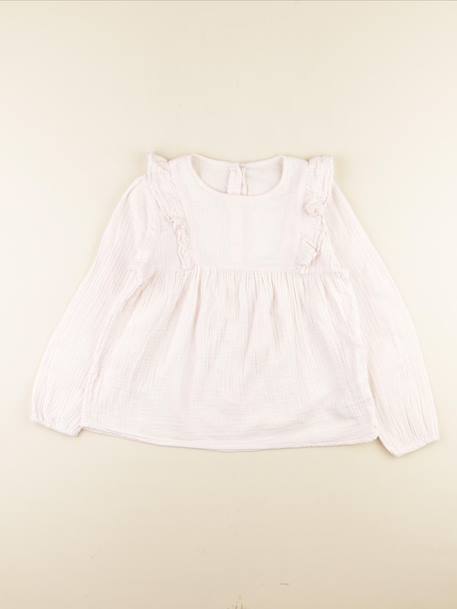 Blouse - 10 ans Rose 1 - vertbaudet enfant 