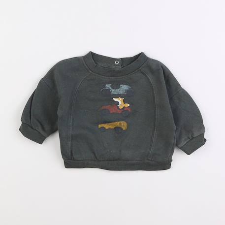 Sweat - 6 mois Vert 1 - vertbaudet enfant 