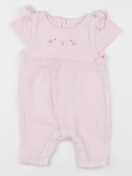 Combinaison - 0 mois Rose 1 - vertbaudet enfant 