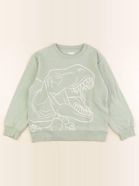 Sweat - 10 ans Vert 1 - vertbaudet enfant 