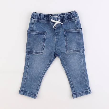 Jean - 9 mois Bleu 1 - vertbaudet enfant 