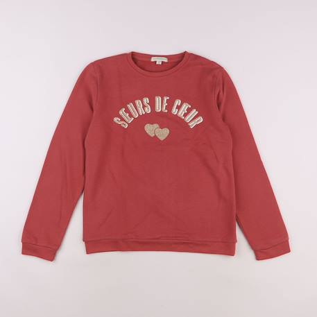 Sweat - 12 ans Rose 1 - vertbaudet enfant 