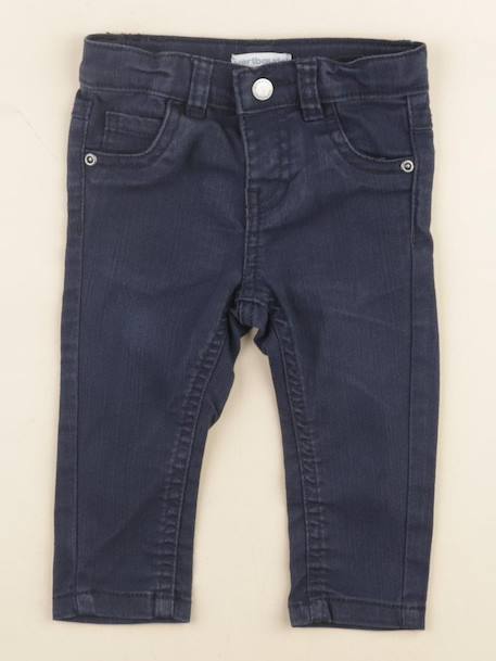 Jean - 9 mois Bleu 1 - vertbaudet enfant 