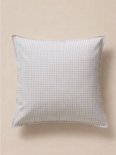 Taie d'oreiller percale de coton tissé teint  'marin' Bleu 6 - vertbaudet enfant 