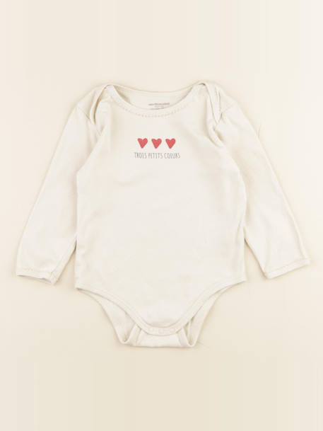 Body - 24 mois Beige 1 - vertbaudet enfant 