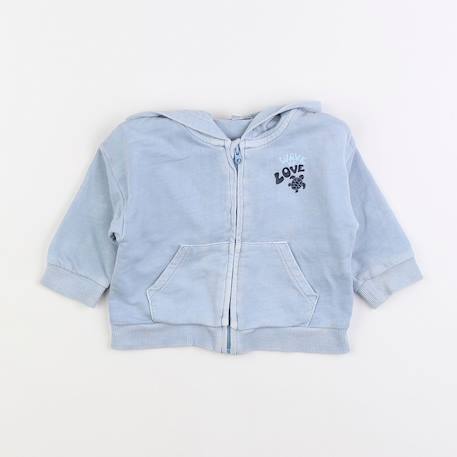 Sweat - 6 mois Bleu 1 - vertbaudet enfant 