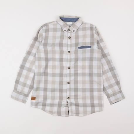 Chemise - 10 ans Gris 1 - vertbaudet enfant 